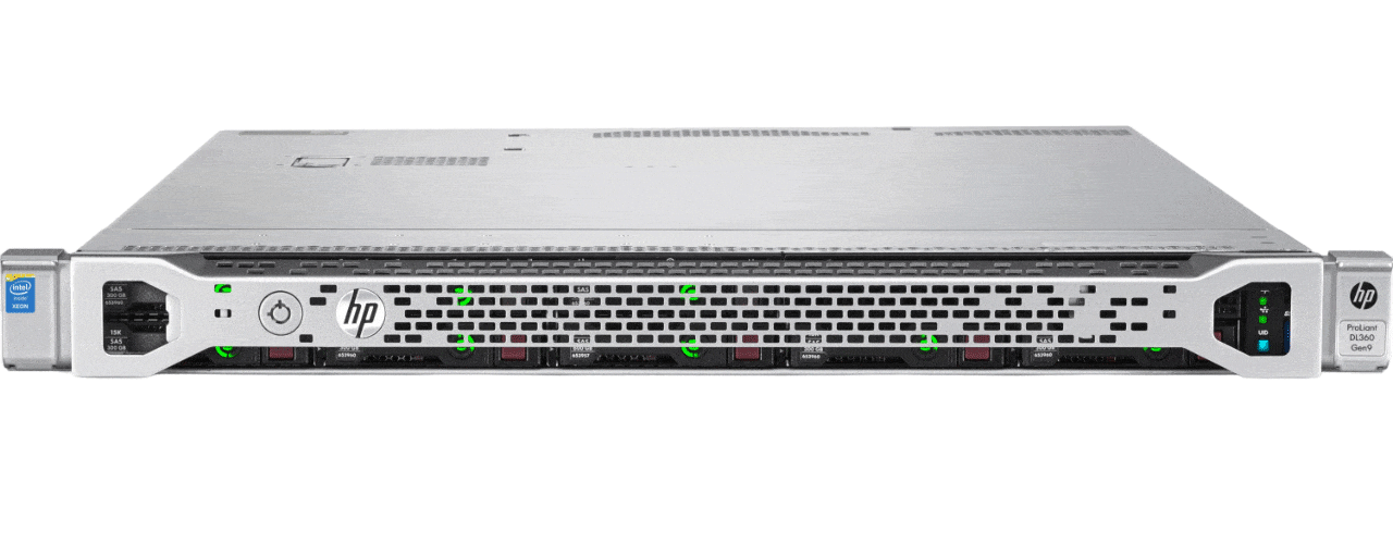 HPE DL360 Gen9 8SFF (2xE5-2667v4, 128GB)